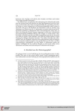 2. Abschied aus der Historiographie?