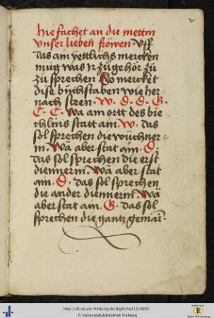 [2r - 82r] Kleines marianisches Offizium.