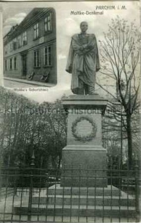 Das Moltke-Denkmal in Parchim
