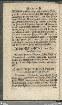 Zu dem Seiten-Stechen und Seiten-Schmertzen