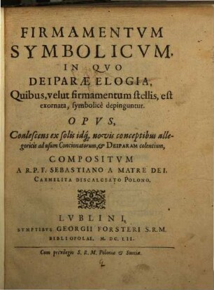 Firmamentum symbolicum