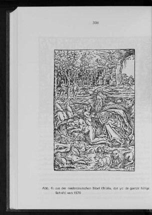 Abb. 4: aus der niederdeutschen Bibel (Biblia, dat ys: de gantze hillige Schrift) von 1579