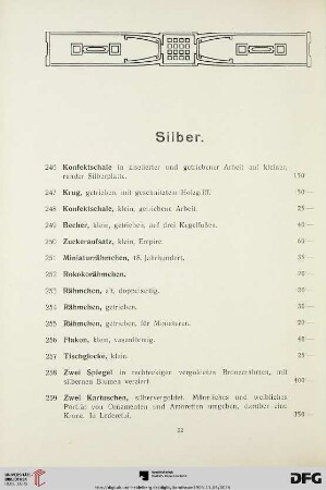 Silber (Nr. 246-286)