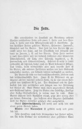 Die Fette.