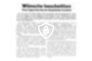 Wünsche beschnitten