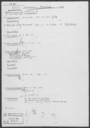 Frickenhofen: Pfarrbericht 1954