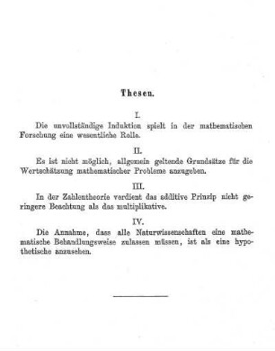 Thesen