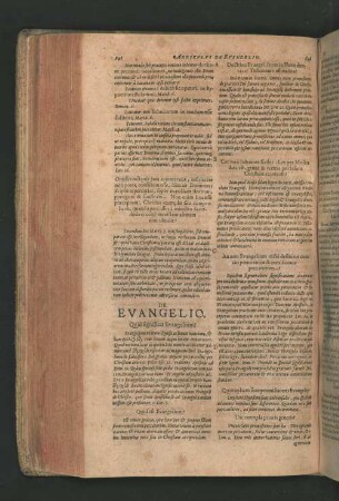 DE EVANGELIO.