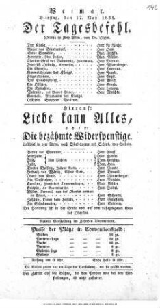 Liebe kann Alles, oder: Die bezähmte Widerspenstige