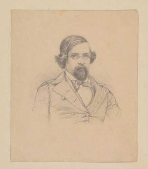 Bildnis Prutz, Robert Eduard (1816-1872), Schriftsteller