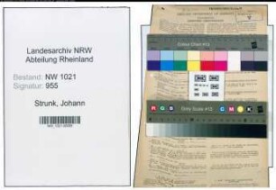 Entnazifizierung Johann Strunk , geb. 02.06.1886 (Polizeibeamter)