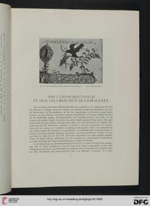 Das Landschaftsbild in der islamischen Buchmalerei