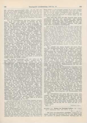 446-451 [Rezension] Stange, Carl, Studien zur Theologie Luthers. Bd. 1