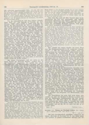 446-451 [Rezension] Stange, Carl, Studien zur Theologie Luthers. Bd. 1
