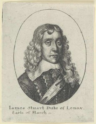 Bildnis des Iames Stuart of Lenox