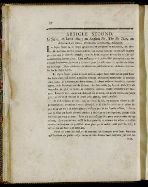 Article Second.