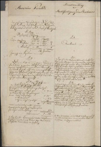 Revisionsprotokoll sämtlicher Rechnungen der Steinkohlengrube
                        Odenbach-Roth 1844/45