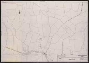 Planung für Westerhever: Planungsunterlage: Leitungsplan Westerhever Blatt 2 1:2000