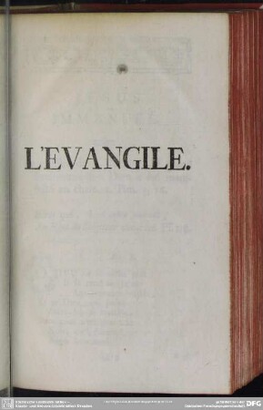 L´Evangile
