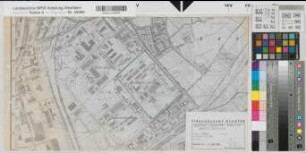 Münster (Münster) Swinton-Kaserne Übersichtsplan 1983 1 : 5000 30 x 52 Pause Finanzbauamt Münster