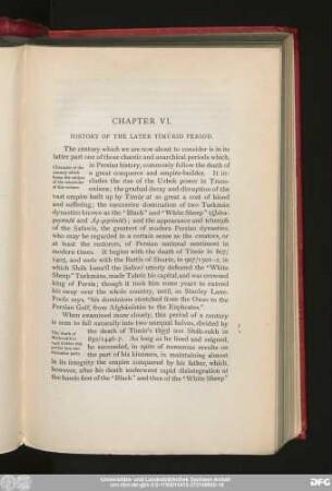 Chapter VI. History Of The Later Tímúrid Period.