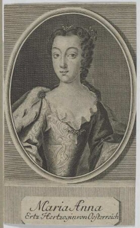Bildnis der Maria Anna, Erzherzogin von Österreich