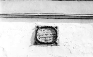 Drackenstedt. Inschrifttafel, 1868