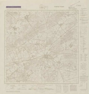 3212 (alte Nr.: 1659) Löningen, Topographische Karte 1:25000 (4cm - Karte)
