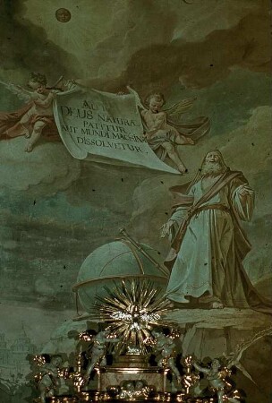 Dionysius Areopagita sieht die Verfinsterung der Sonne beim Tode Christi
