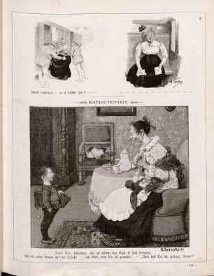 "Der pressante Brief" "Enfant terrible"