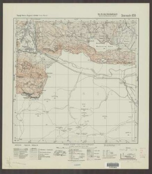 859 Steinach ; Topographische Karte von Bayern 1:25.000 [Positionsblätter]