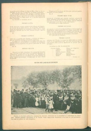 Ecos de las elecciones - [Fotografía]