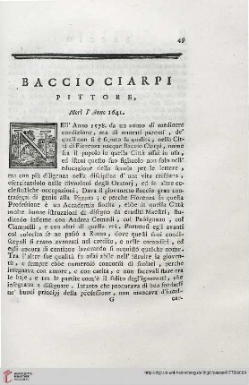 Baccio Ciarpi