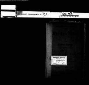 Haushalt der Gemeinde Nümbrecht, Band 3