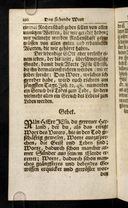226-227, Gebet