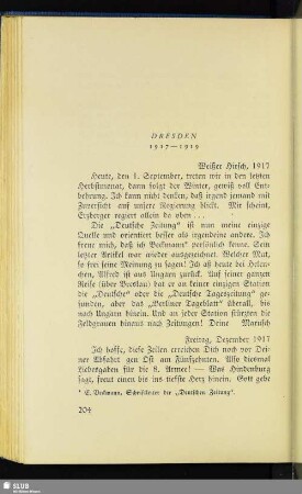 Dresden 1917-1919