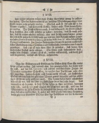 § XVIII. [Wie lange die Bilder da gestanden?]