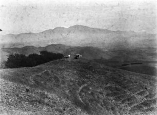 Der Mount Diablo : Blick von der Lafayette Ridge auf den Mount Diablo