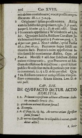 Cap. XIX. De Quo Facto Detur Actio Aedilitia