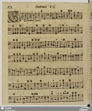 III. Gott du Gott Jsrael