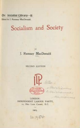 Socialism and society