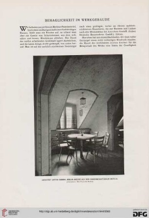 55: Behaglichkeit im Werkgebäude