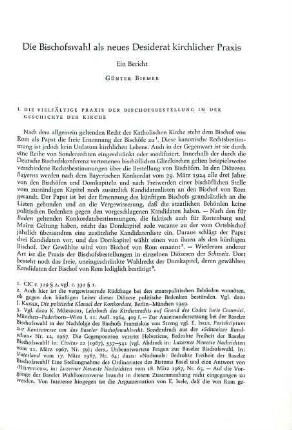 171-184 Die Bischofswahl als neues Desiderat kirchlicher Praxis