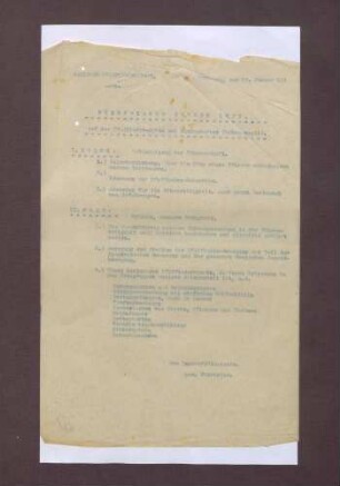 Programm des Führerlagers, Ostern 1922, in Hinterzarten