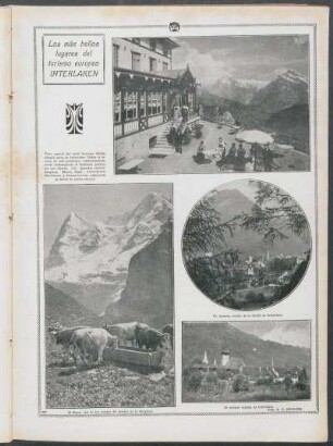 Los más bellos lugares del turismo europeo: Interlaken