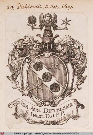 Wappen des Johann Augustin Dietelmaier