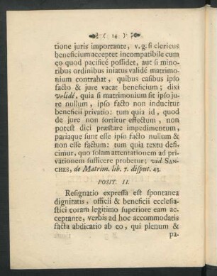 Posit. II.