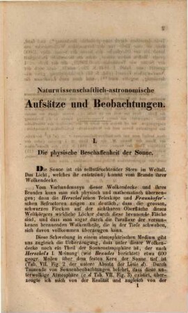 Naturwissenschaftlich-astronomisches Jahrbuch für physische und naturhistorische Himmelsforscher und Geologen : mit d. für d. Jahr ... vorausbestimmten Erscheinungen am Himmel. 11. 1850