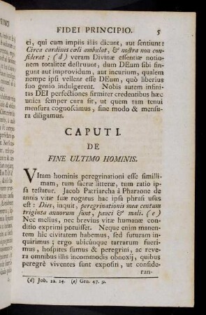 5-16, Caput I