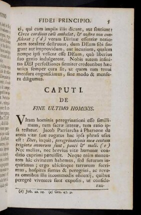 5-16, Caput I
